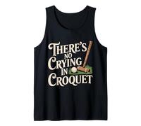 There's No Crying in Croquet Partita Sportiva sul Prato - Canotta