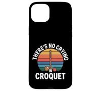 There's No Crying In Croquet Partita sportiva sul prato - Custodia per iPhone 15 Plus