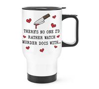 There's No One Rather Orologio Omicidio Doc Viaggio Tazza Manico Valentines Love