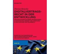 Theresa Benecke Digitalvertragsrecht in Der Entwicklung (Copertina rigida)