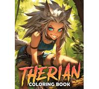 Therian Coloring Book: Anthropomorphic Critters Coloring pages with Whimsical Furry Creature Illustrations for All Ages to Boost Creativity