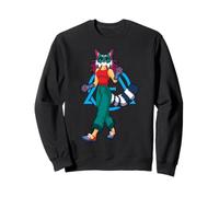 Therian Girl Fox Lady Furries Peloso Orecchio Alter Kin Otherkin Felpa
