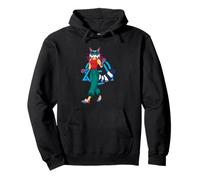 Therian Girl Fox Lady Furries Peloso Orecchio Alter Kin Otherkin Felpa con Cappuccio