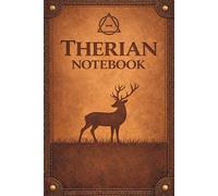 Therian Notebook: A Premium Leather-Look Dot Grid Journal with an Engraved Deer Design for Therians