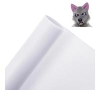Therian - Retine per occhi, 30 x 100 cm, impermeabile, con fori da 0,8 mm, in plastica, per maschere occhi, cosplay, oggetti di scena, decorazioni e artigianato