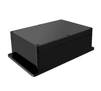 Therlan scatola derivazione esterna, scatola elettrica da esterno, Impermeabile IP65, plastica ABS cassetta elettrica esterna quadro elettrico esterna nero (263x182x95 mm)