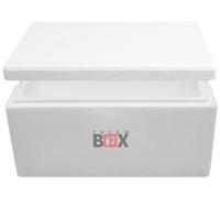 THERM-BOX Modularbox 31M, Interno: 49x30x20cm, Parete: 4,0 cm, Volume: 31,1L, Isolamento Box Thermobox Cooler Box Keep Warm Reusable