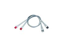 therm-ic, Cavo prolunga Zubehör Extension Cord 80cm Pair , Giallo (yellow), 80 cm