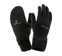 Therm-ic - Guanti sottili trasformabili - Versatile Light Gloves Black - Taglia M - Nero