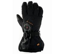 Therm-ic Guanti termici da uomo ultra caldi isolati antivento in pelle ricaricabile con 3 livelli di riscaldamento per sci, snowboard, campeggio, medi