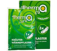 Therma Cura - Fasce autoriscaldanti alle erbe, 3 pezzi