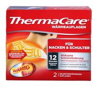 ThermaCare 2 cerotti termici per collo, spalle e polso, per alleviare efficacemente il dolore al collo, prodotto originale Angelini Pharma Germania