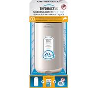 Thermacell - Scudo anti-zanzare e zanzara Tigre- Diffusore esterno senza fili, zona di protezione 20 m² - Effetto rapido, inodore - senza ricarica, bianco