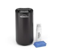 Thermacell Repellente Antizanzare Mini Halo, Per Esterno, Giardino e Patio, Protezione Efficace 21m², Inodore, Include 12 Ore di protezione, 1 Cartuccia + 3 Piastrine, Grafite