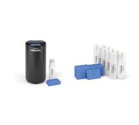 Thermacell Repellente Antizanzare Mini Halo + Ricarica, Protezione 21 m², Durata 132 Ore, Inodore, Grafite