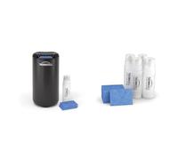 Thermacell Repellente Antizanzare Mini Halo + Ricarica, Protezione 21 m², Durata 60 Ore, Inodore, Grafite