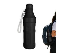 Thermal Bottle - 500ML Portable Vacuum Drinkware for Hot and Cold Drinks | Stainless Steel Small Mouth with Strap, Insulated Water Bottle for Coffee Milk Tea Outdoor Sports Gym Workplace
