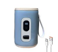Thermal Bottle Warmer, Milk Heat Keeper, 5.51x3.15 Inches Adjustable Portable Insulated, Bottle Warmer, Perfect for Use in car, During Road Trips or Out Walks with Your Baby