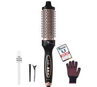 Thermal Brush Spazzola Termica Per Capelli Blowout Boost,Spazzola Rotonda Termica Elettrica Ionica,8 Regolazioni Di Temperatura Blowout Brush,Per Ricci Naturali