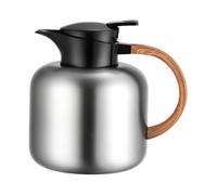Thermal Coffee Caraffa - Stainless Steel 2L | Vacuum Pot Anti-Slip Handle Coffee Pot Water Pitcher Thermal Caraffa | For Juice Tea Chocolate Drinks Home Office Party Restaurant Commercial Camping Use