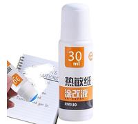 Thermal Correction Fluid, Paper Eraser Liquid, 55 ml Portable Handwriting Removal Ink, Quick Dry Correction Tool Office School Stationery Supply for Boys Girls Teens Youth Women Use Study Work Editing