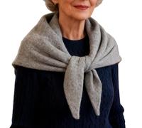 Thermal Drape, Pointed Kerchief Shape, Holiday Present Choice, Elegant Design, Versatile Shoulder Layering, Premium Winter Clothing, Geometric Style, Ideal for Oversize Fiber Garment