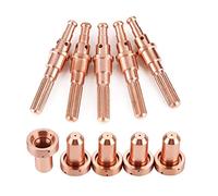 Thermal Dynamics SL60 / 100 Nozzles & Electrodes 5pcs 9-8210/9-8215 | Industrial Grade Copper Replacement Parts | High Conductivity 30-100A