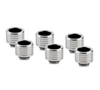Thermal Grizzly DeltaMate Compression Fitting HT14 G1/4" Gloss Nickel - Confezione da 6