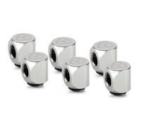Thermal Grizzly DeltaMate Rotary Fitting 90° Gloss Nickel (confezione da 6)