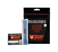 Thermal Grizzly Minus Pad Advance 4x 120x20x0,5 mm Pad termico GPU SSD | Conducibilità molto buona, comprimibile, non conduttivo, RAM, VRAM, GPU, SSD, scheda madre