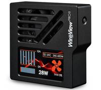 Thermal Grizzly WireView PRO II GPU 12V-2x6 Nero Invertito Misuratore GPU | 12V-2x6, Nero, misura per pin, display a colori, avvisi, sensori, logging, soluzione hardware, Invertito