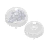 Thermal - Microwave Dish Cover for Containment | Transparent Borosilicate Frame with Vapor Logic, High Fidelity Venting Hub & Anti-Splatter Nodes for Kitchens, Canteens and Hotels