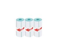 Thermal Sticker Paper Roll 57mm White For Printers 3 To 15 Pcs(3pcs Stickers)