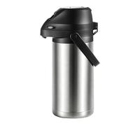 Thermal Tumbler Flask - Push Button Lid for Coffee Tea Beverage Storage | Stainless Steel Insulated 1900ml Leakproof Design, Keeps Drinks Hot Cold Travel Office School Camping Use