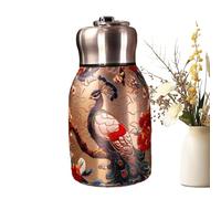 Thermal Water Bottle, Portable Hot Cold Flask, Double Wall Insulated Bottle, 2.95x5.71 inches Compact Travel Mug, Ideal for Home, Offices, Outdoor, Hiking, Camping and Commute Use