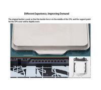 Thermalright 12Th CPU Bending Correction Fixing Buckle LGA1700/1800 Buckle Fix Sostituto con Pasta Termica TF7,Grigio