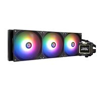 Thermalright AIO CPU Liquid Cooler FW420 nero ARGB per desktop, con schermo LCD, supporta Intel LGA 1700/1200/115X/2066, AMD AM5/AM4