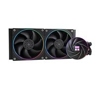 Thermalright Aqua Elite 240 ARGB V2-Raffreddatore d'acqua per CPU 240 Aio, ventola PWM 2 x 120mm, effetto apertura fine, per AM4/AM5, Intel LGA1150/1151/1200/1851/1700