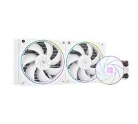 Thermalright Aqua Elite 240 White ARGB V2-Raffreddatore d'acqua per CPU 240 Aio, effetto apertura fine, per AM4/AM5, Intel LGA1150/1151/1200/1851/1700