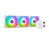 Thermalright AQUA ELITE 360 bianco ARGB Liquid CPU Cooler, 360 AIO, dimensioni della fila di raffreddamento 3 x 120 mm PWM, per AMD/AM4/AM5, INTEL LGA1150/1151/1155/1156/1200/2011/1700