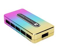 Thermalright ARGB HUB Controller Rev.A - Alimentatore di rete SATA utilizzato per 10 gruppi di fan ARGB, 10 porte 3 pin per PC, per illuminazione, 5 V