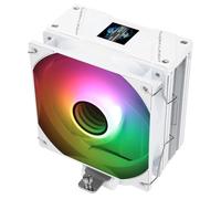 Thermalright Assassin Spirit 120 Vision ARGB White CPU, raffreddamento PC da 1500 giri/min, risoluzione 240 x 240, schermo LCD IPS da 1,54 pollici, raffreddamento computer per Intel lga1851/1700,