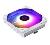 Thermalright AXP120-X67 WHITE ARGB - Raffreddatore d'aria per CPU a basso profilo, 120 mm, TL-C12015W-S PWM, 6 heatpipes, altezza 67 mm, per AMD AM4/Intel LGA 1700/1150/1151/1155/1156/1200/1/1200/1,