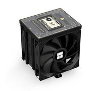 Thermalright Burst Assassin 120 Vision Black - Raffreddatore per CPU da 2,4", display IPS con risoluzione 320 x 240, per computer LGA1851/1700 e AM4/AM5, 156 mm