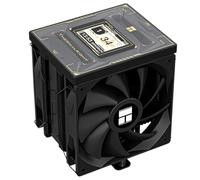 Thermalright Burst Assassin 120 Vision Digital CPU Cooler - IPS 2,4 pollici Square Rotatable Display, 120 mm avanti e indietro Fan Design, Supporto Intel LGA1700/1150/1151/1200/1851, AMD AM4/AM5|Nero