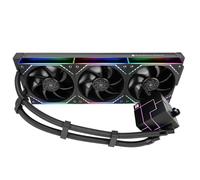 Thermalright Core Matrix 360 ARGB Black V2 Dissipatore a liquido per CPU, 3x ventole impilabili 124 mm, AIO 360 mm, Pompa rettangolare, per AM4/AM5, Intel LGA1851/1700/115x/1200