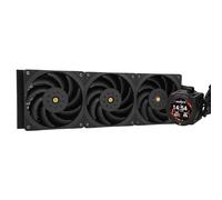 Thermalright CORE VISION 360 Black CPU AIO - Radiatore CPU con schermo IPS LCD con risoluzione 480 x 480, per AM5 e Intel 1700/1851, potente raffreddamento ad acqua a 360 specifiche con display