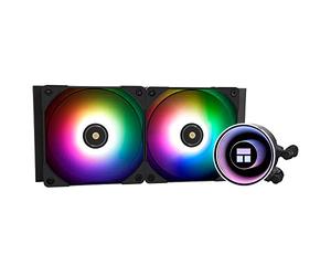 Thermalright FN240 BLACK ARGB V2 Raffreddamento ad acqua CPU, 240 specifiche di raffreddamento CPU, doppia ventola PWM, cuscinetti S-FDB, adatto per AMD/AM4 AM5, Intel LGA 1700/1150/1151/1200/2011