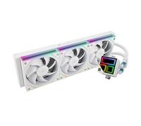 Thermalright Frozen Infinity 360 WHITE Dissipatore ad acqua per CPU, AIO 360, Triple ventole PWM TL-M12W, Dissipatore CPU a specchio infinito, per AM4/AM5, Intel LGA1851/1700/1150/1151