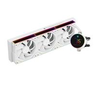 Thermalright Frozen Magic 360 Digital White ARGB V2 Liquid CPU Cooler, 360 file di raffreddamento dimensioni con 3 ventole PWM ARGB da 120 mm, per AMD/AM4/AM5, Intel LGA1150/1151/1200/1700/1851